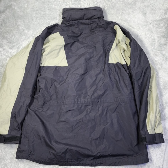 REI Jacket Mens Large Hooded Waterproof Outdoor Parka Coat Pockets - Picture 10 of 16